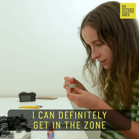 Working In The Zone GIF by 60 Second Docs